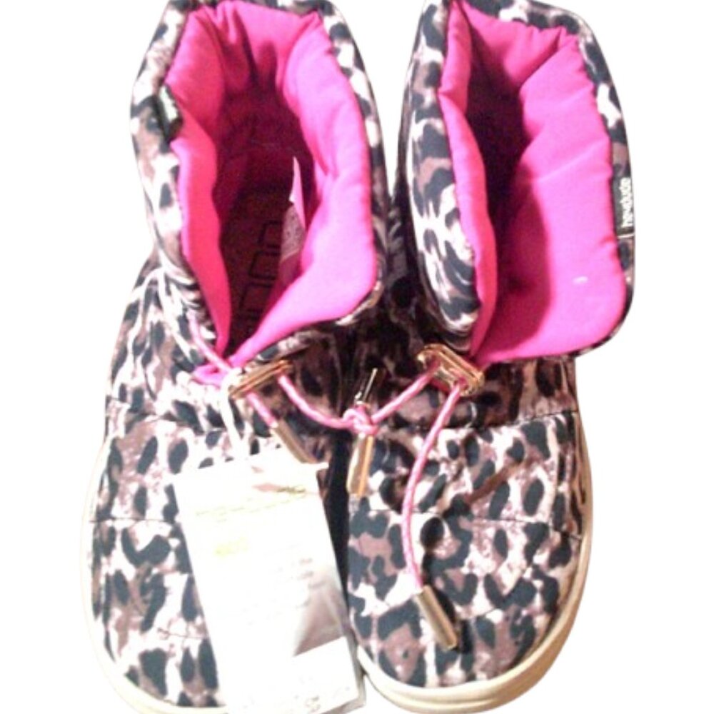Hey Dude Girl's Margot Youth Leopard Print  | Girl's Shoes Size K13 New w/tags